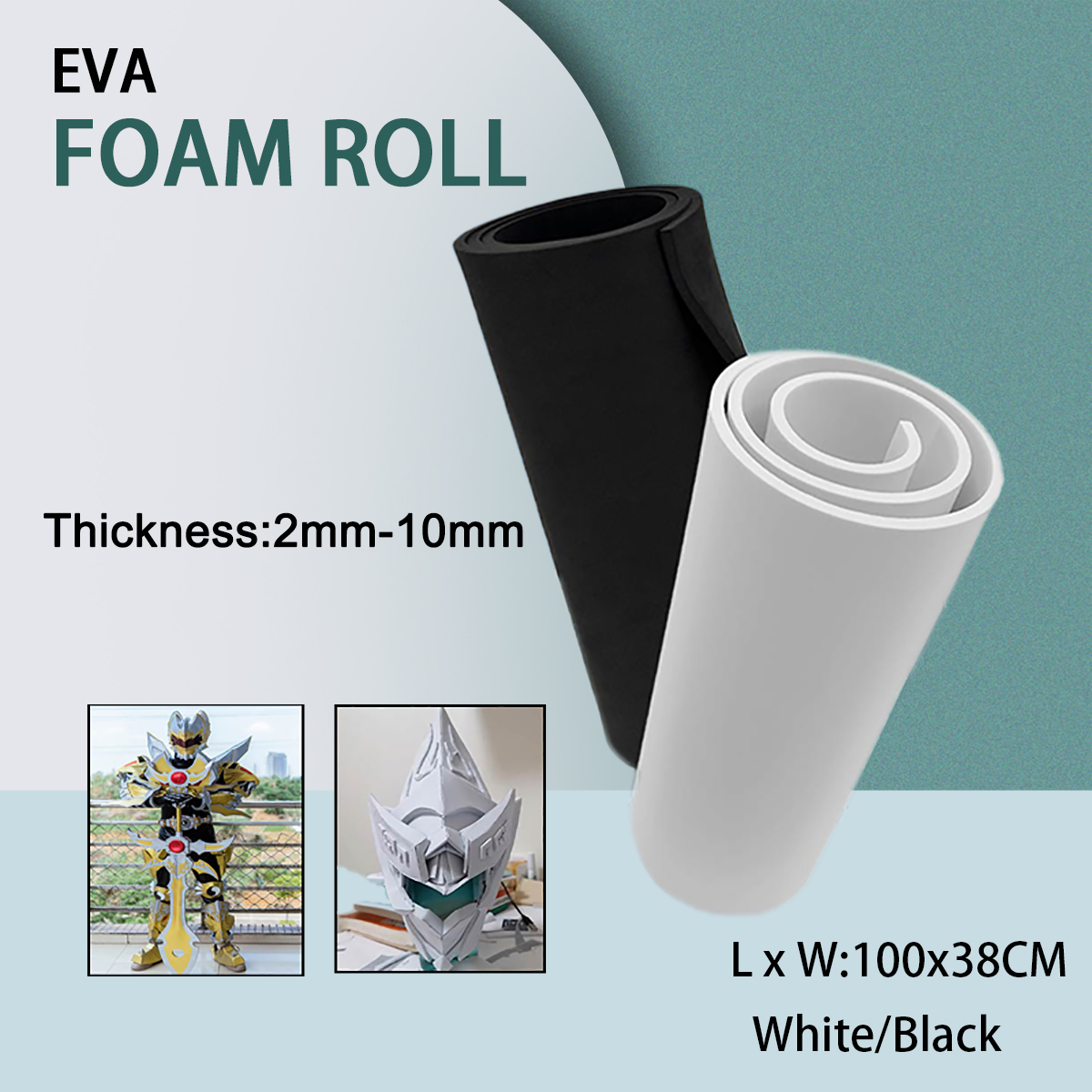 Craft Foam Roll - EVA フォームロール スポンジ紙 厚さ 2mm-10mm 39