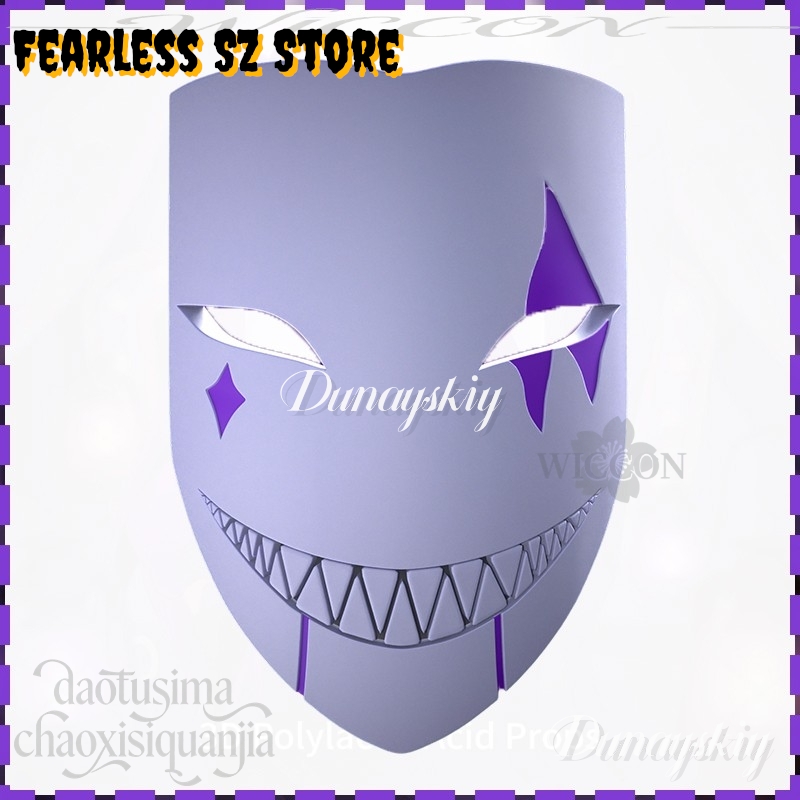 Free Cosplay Prop Patterns - DUNAYSKIY%^& コスプレ ジェステル パープルパターン クラウンスカル 3D