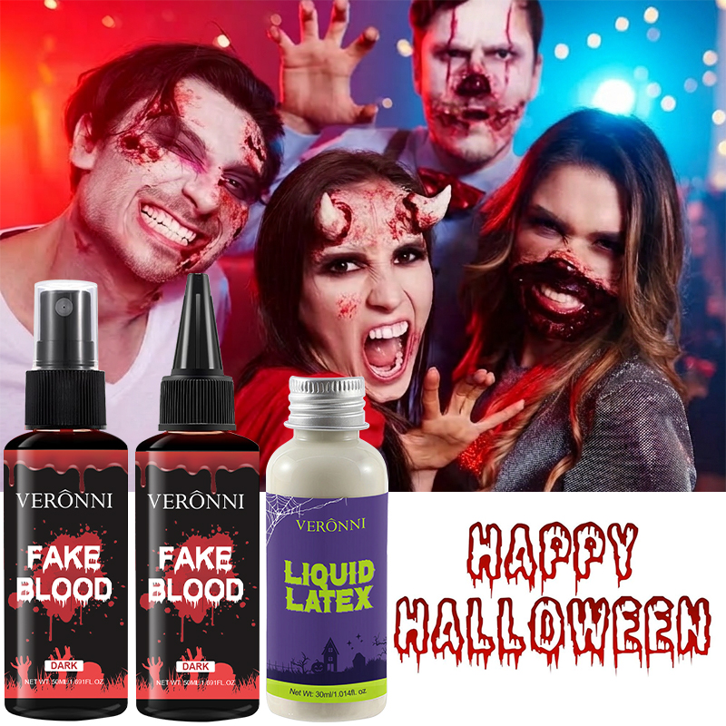 Body Paint Sfx - ハロウィン 50ml フェイクブラッドスプレー ハロウィンパーティー 血液メイク ゾンビ