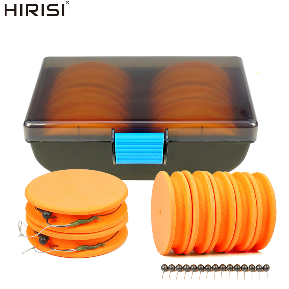 Craft Foam Roll - HIRISI 10個/箱 EVAフォーム釣り糸スプール + 10ピン コイ釣りリグワインダー