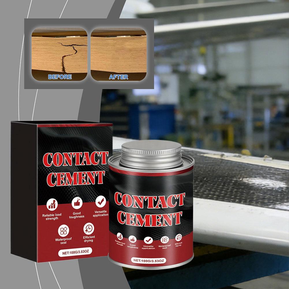 Contact Cement Glue - 100G多用途コンタクトセメント接着剤、信頼性の高い耐荷重性と防水シール、耐久性の高い高強度接着剤