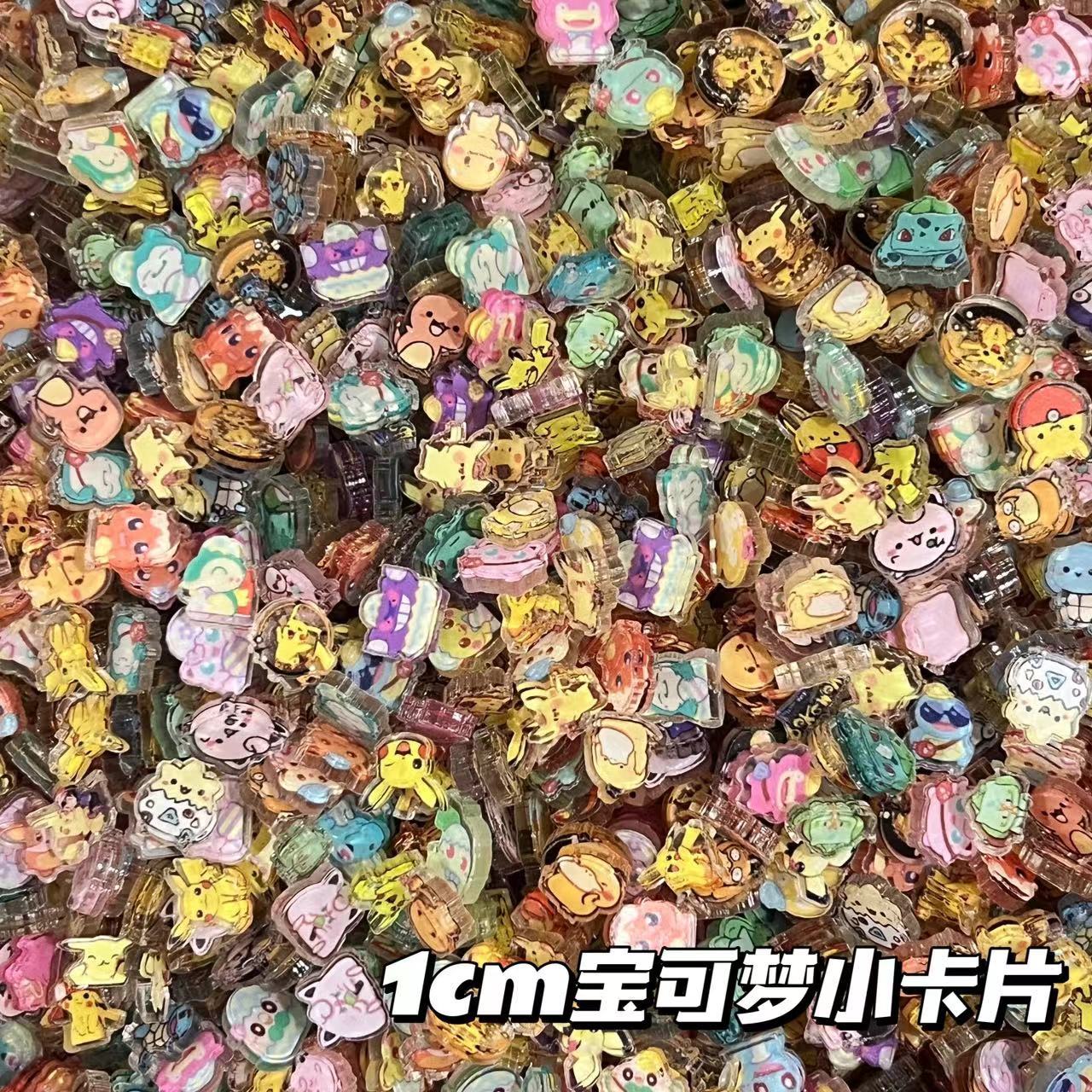 Acrylic Cosplay Prop - 1cm 2cm ポケモン 小さなアクリルピース DIY ハンドクラフト