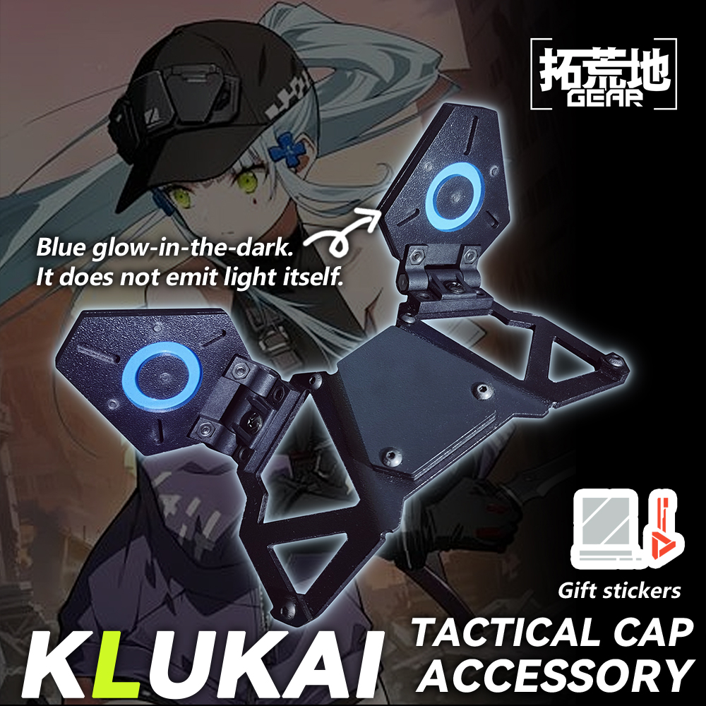 Cosplay Floating Prop - KLUKAI 女の子コスプレキャップアクセサリー折りたたみ猫耳機能装飾 416 第一線人形小道具ゲームファンギフト EXILIUM