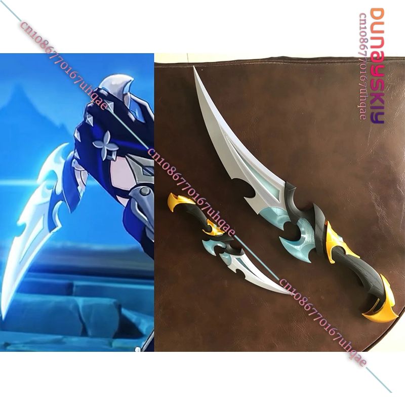 Cosplay Prop 3D Print Settings - SAIKOU%原神ローヘンコスプレ小道具 3D プリントダガー アニメゲームキャラクターレプリカ武器小道具コスプレイベントハロウィン