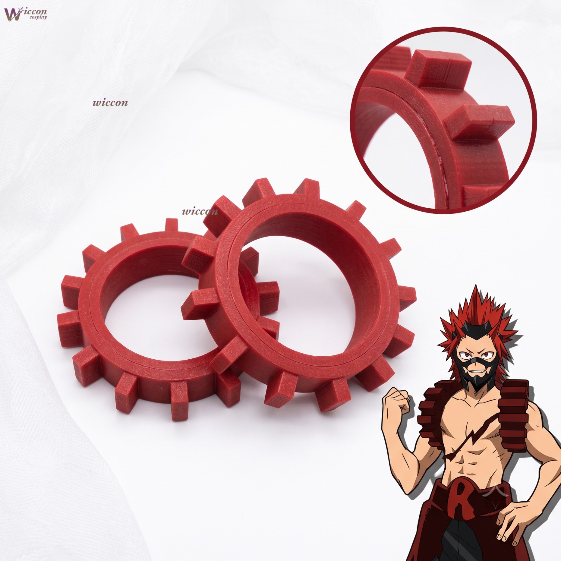 Cosplay Props Eva Foam - アニメコスショルダーアーマーアクセサリー：EVAフォーム3D PLA霧島プロップス - ハロウィンやクリスマスのコスプレに多用途