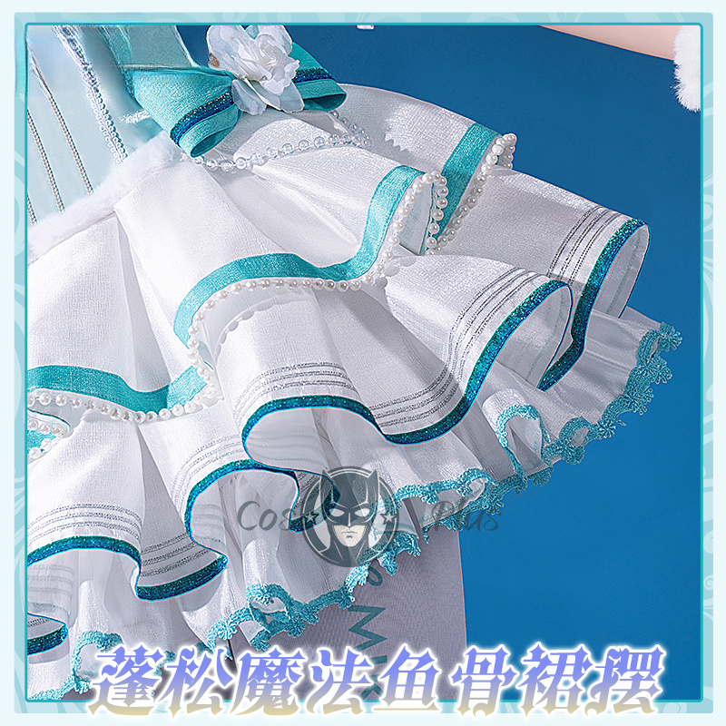 アニメプロジェクト世界ミクコスプレ衣装白鳥の湖ブルーフィッシ - Fishbones Cosplay Prop のレビューと価格