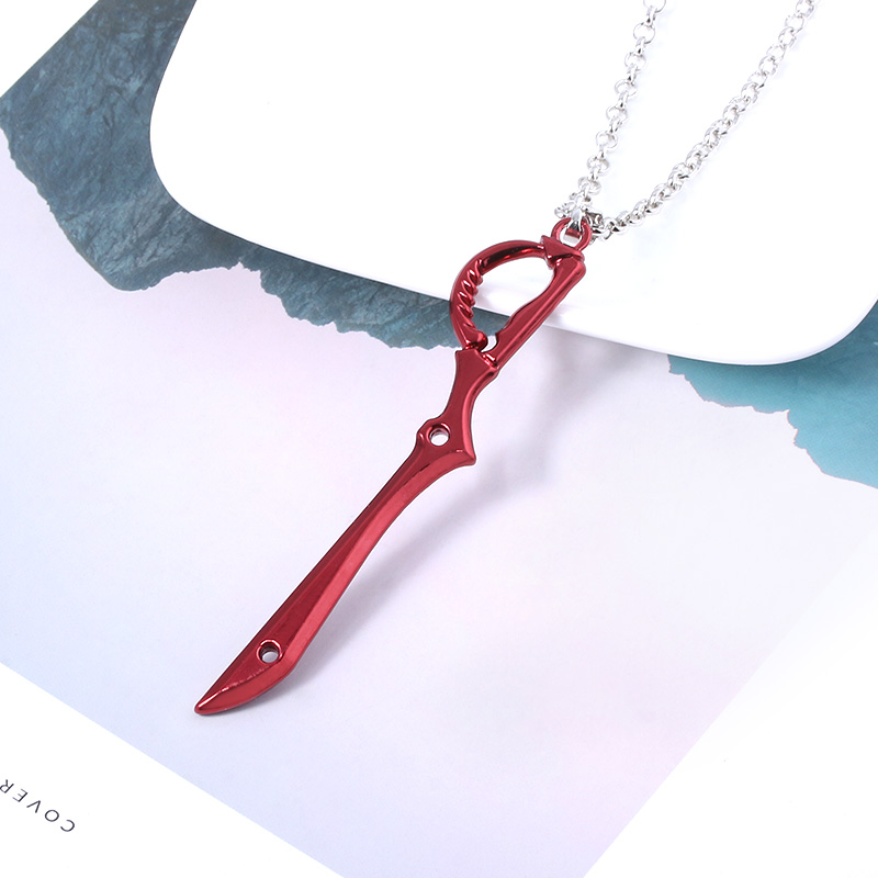 アニメ/キルラキル まといりゅうこ ブレードキーホルダー 赤 - Keyblade Cosplay Prop のレビューと価格
