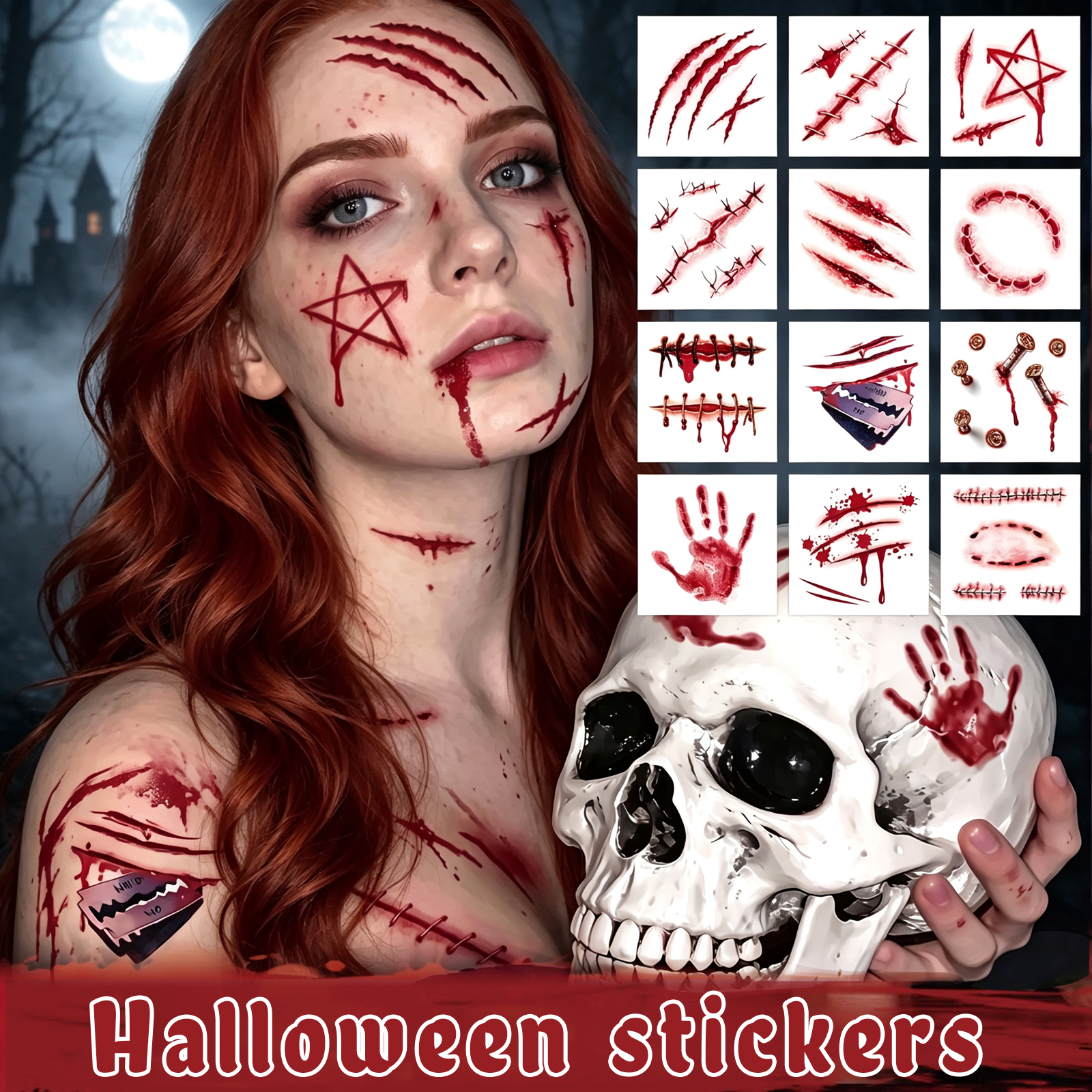 2個入り ハロウィン フェイクブラッドジェル、リアルなSFX - Body Paint Sfx のレビューと価格
