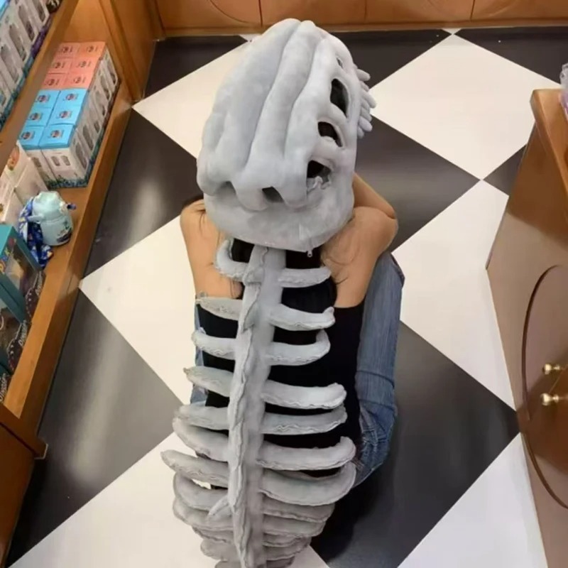 クリエイティブな魚の骨型のぬいぐるみコスプレ衣装ハロウィンい - Fishbones Cosplay Prop のレビューと価格