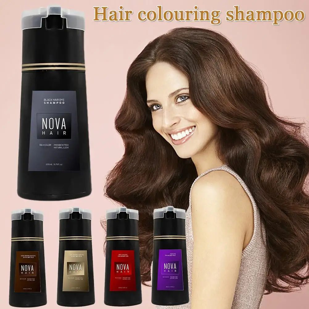 200 ミリリットルノヴァ染毛剤シャンプー染毛剤カラーリング - Hair Spray Color のレビューと価格