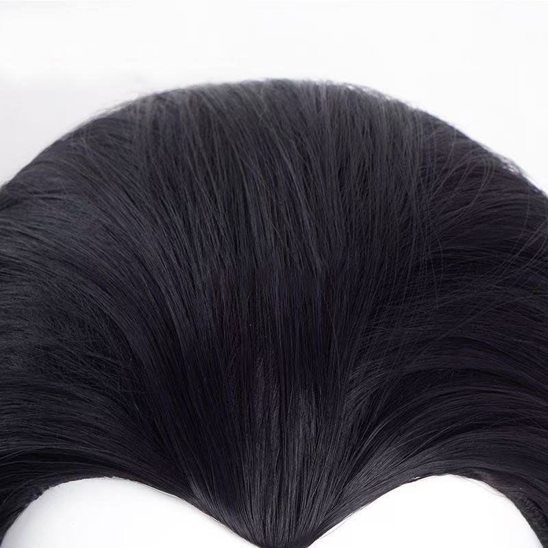 レイナ アニメ コスプレウィッグ 黒とピンクの二層ロングヘア - Wig Fiber Net のレビューと価格