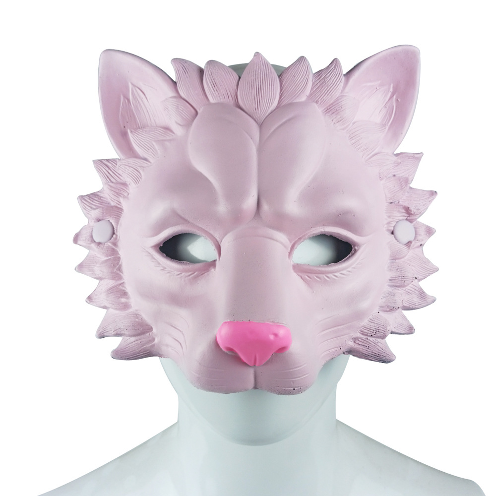 大人用ハロウィンライオンマスク 3D PUフォーム 軽量 コ - Cosplay Props Eva Foam のレビューと価格