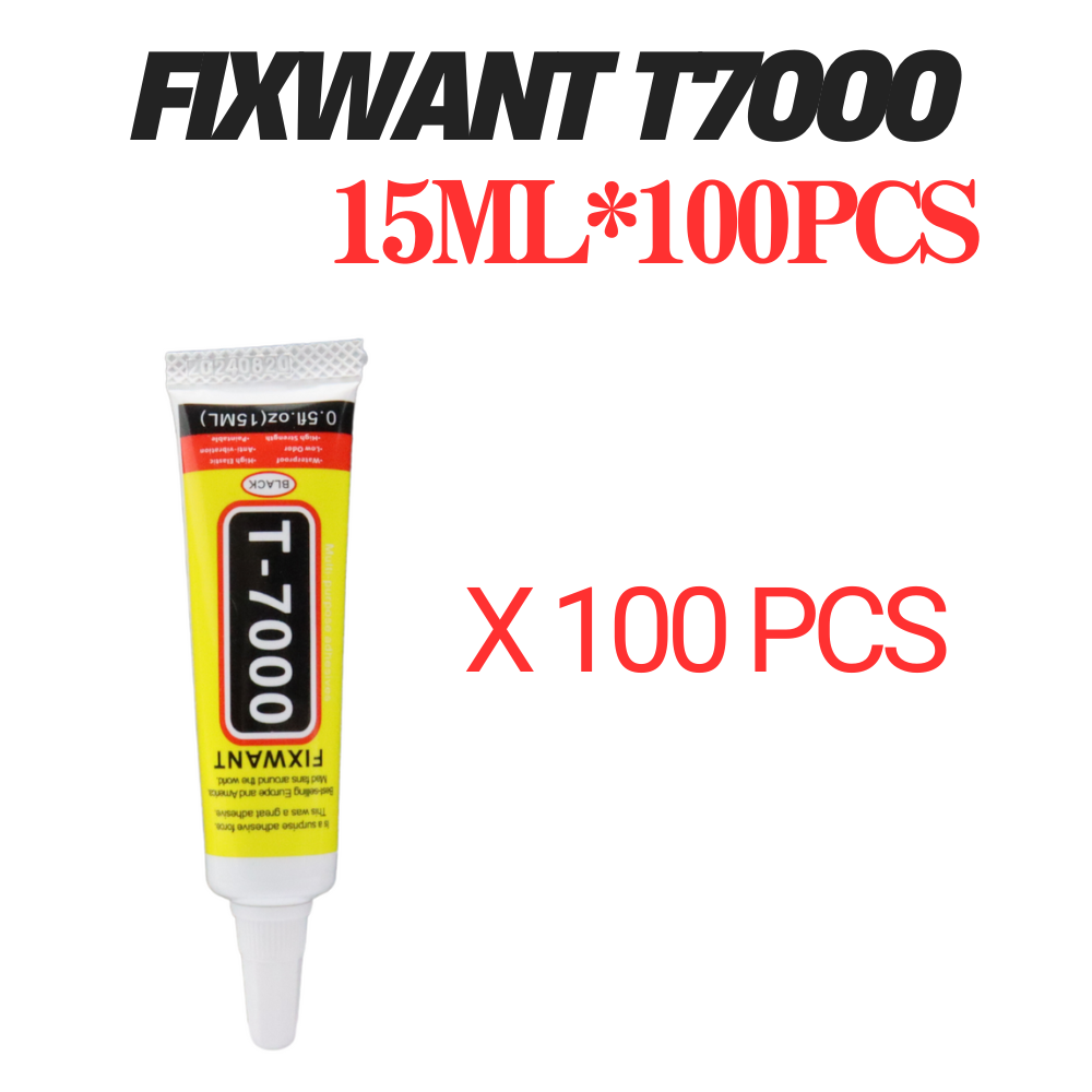 100 個 15 ミリリットル T-7000 黒接触電子部品 - Contact Cement Glue のレビューと価格