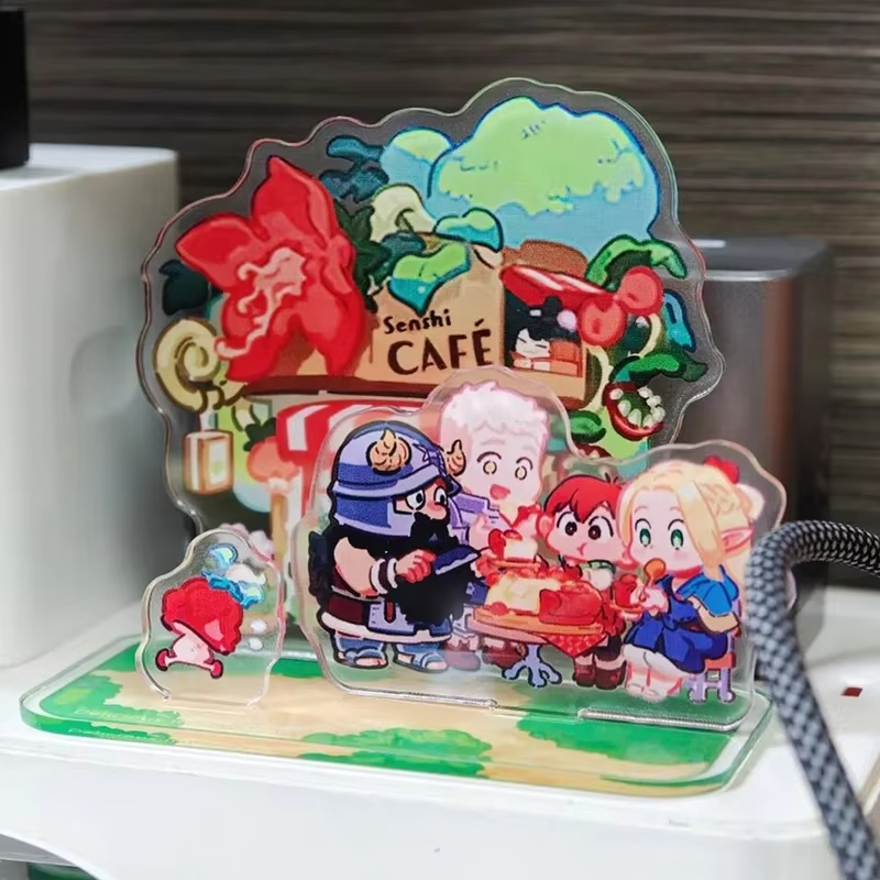 アニメ「デリシャス・イン・ダンジョン」マーシル・ライオス・セ - Acrylic Cosplay Prop のレビューと価格