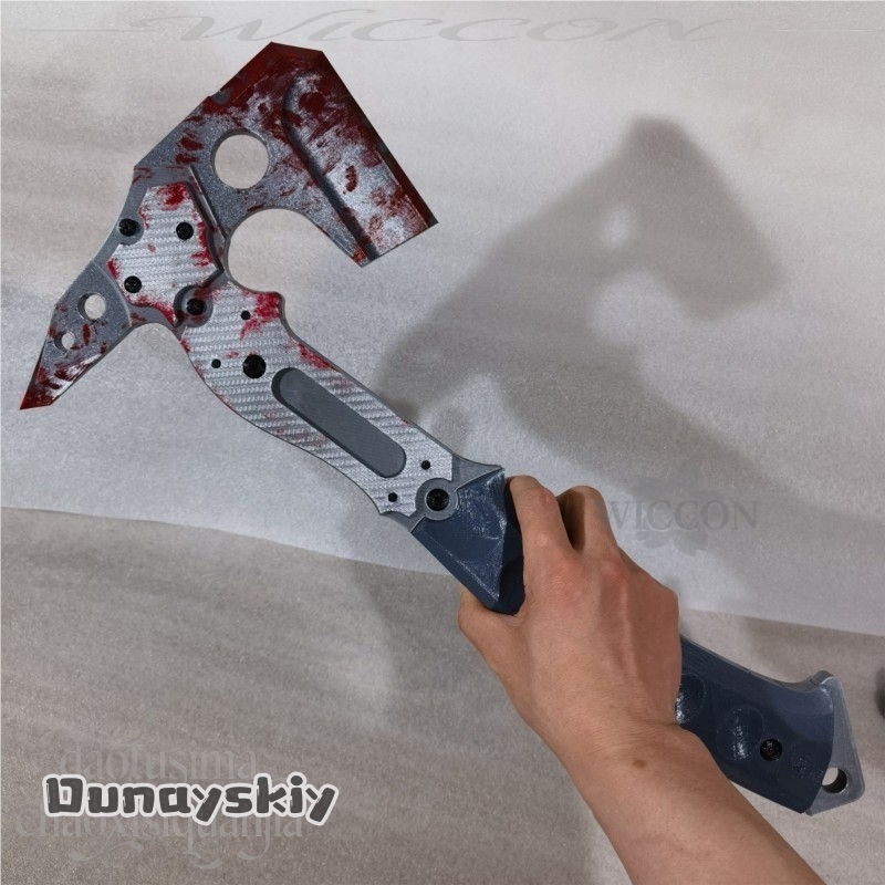Leonn 高品質偽戦術斧血痕パターン 3D ポリ乳酸小道具 - Free Cosplay Prop Patterns のレビューと価格