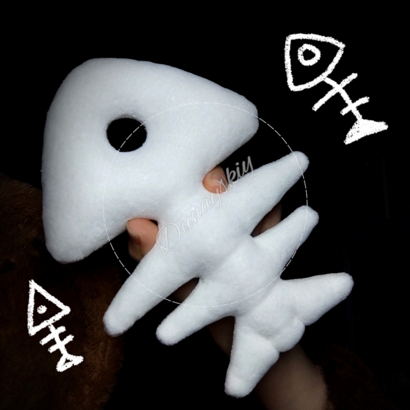 ぬいぐるみフィッシュボーンキーホルダー ファーコスチュームコ - Fishbones Cosplay Prop のレビューと価格
