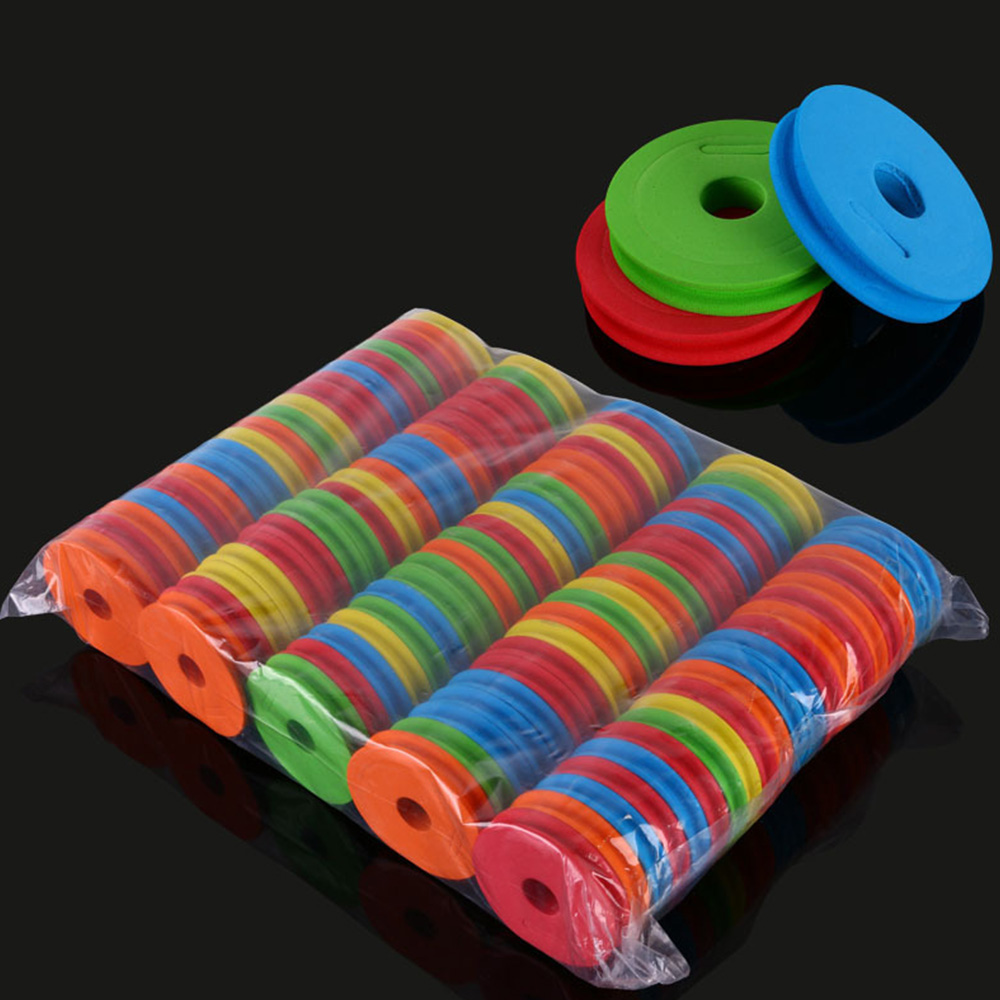 100 個釣りリグワインダープーリースレッドラインリーダー巻 - Craft Foam Roll のレビューと価格