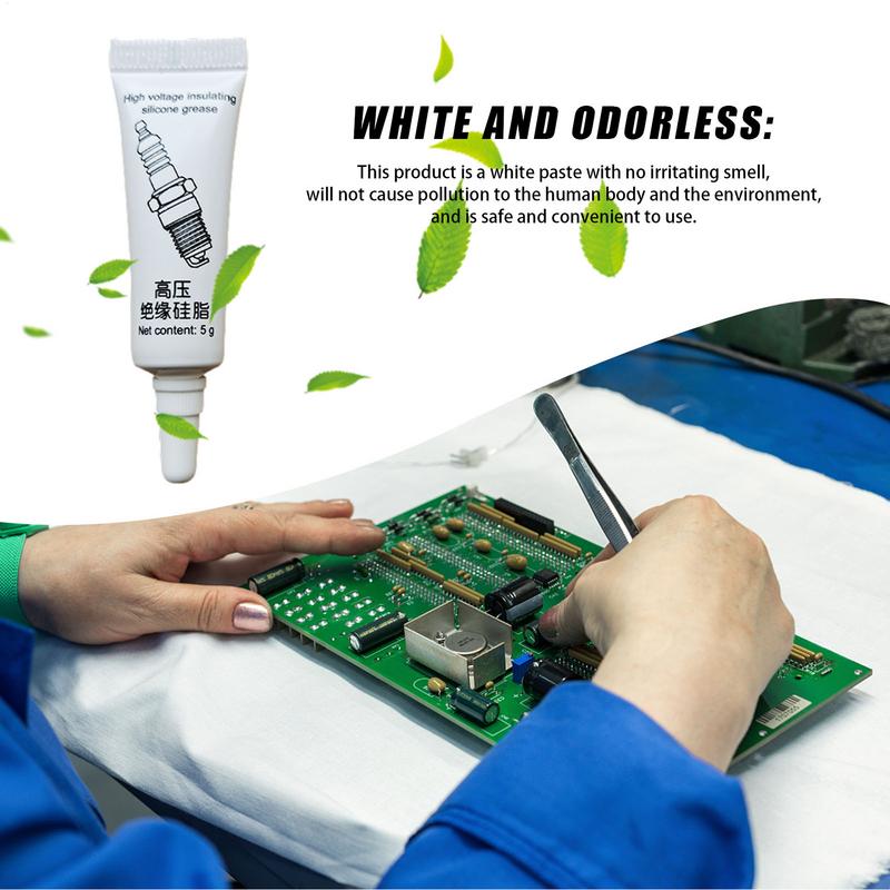 自動車用高電圧絶縁シリコングリース、ポータブル潤滑剤、電気用 - Contact Cement Glue のレビューと価格