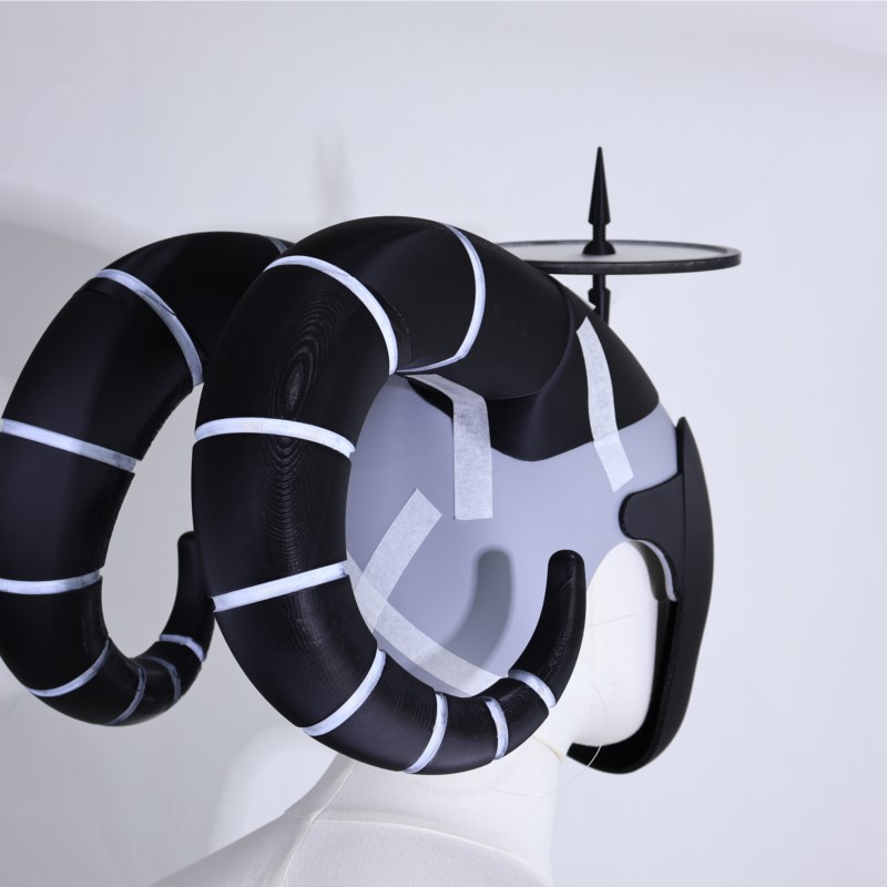 3D 印刷リュートコスプレマスクヘルメットエンジェルホテルア - Cosplay Prop 3D Print Settings のレビューと価格