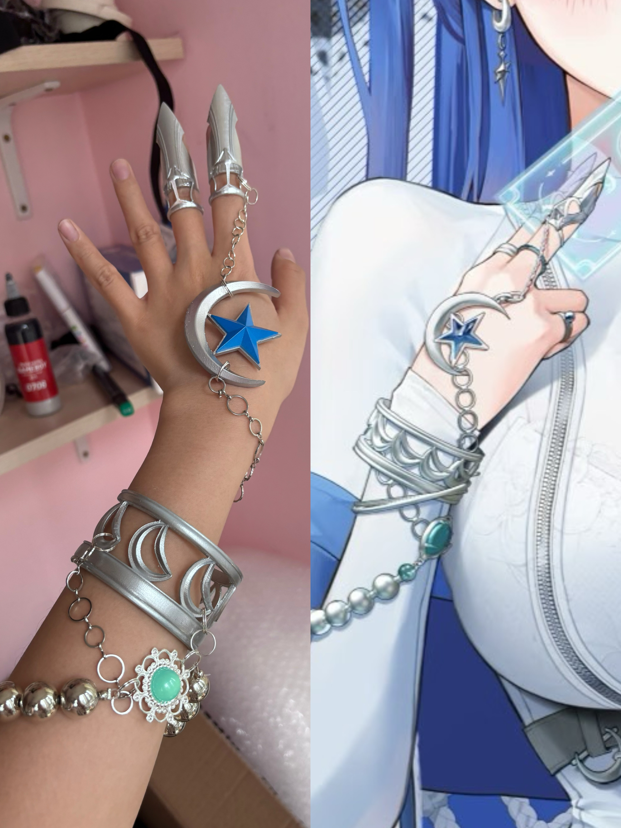 ゲームニッケアルカナコスプレ小道具帽子イヤリングブレスレット - Cosplay Prop 3D Print Settings のレビューと価格