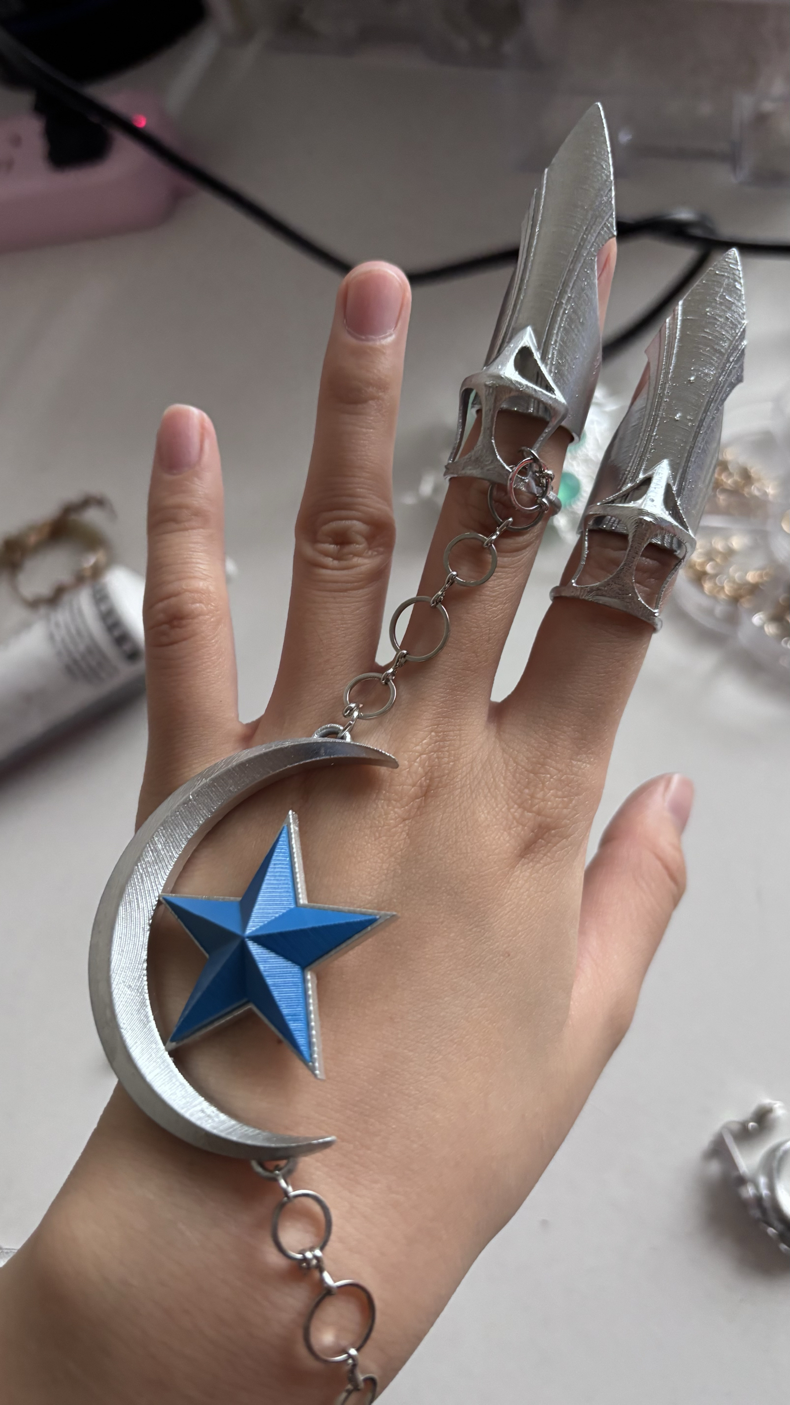 ゲームニッケアルカナコスプレ小道具帽子イヤリングブレスレット - Cosplay Prop 3D Print Settings のレビューと価格