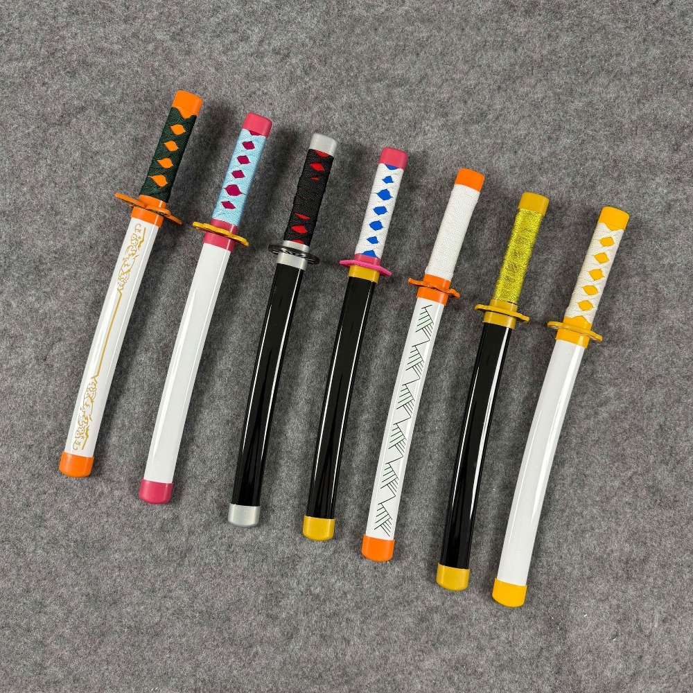 16インチ 冨岡義勇 刀 アニメ 鬼滅の刃 刀 コスプレ小道 - Cosplay Prop Katana のレビューと価格