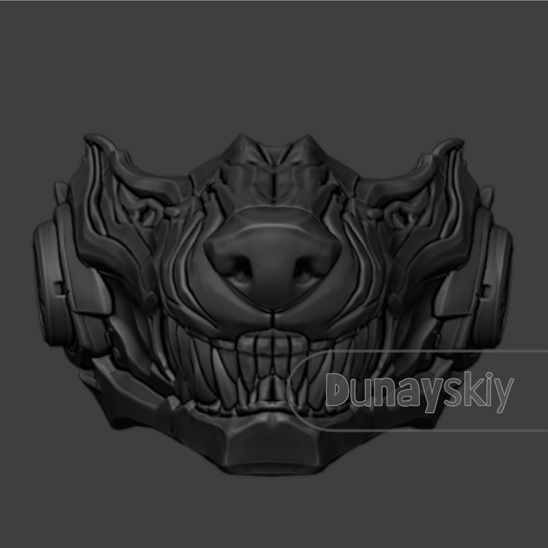 ラブアンドディープスペース ヴァルコ ウルフマスク コスプレ - Cosplay Prop 3D Print Settings のレビューと価格