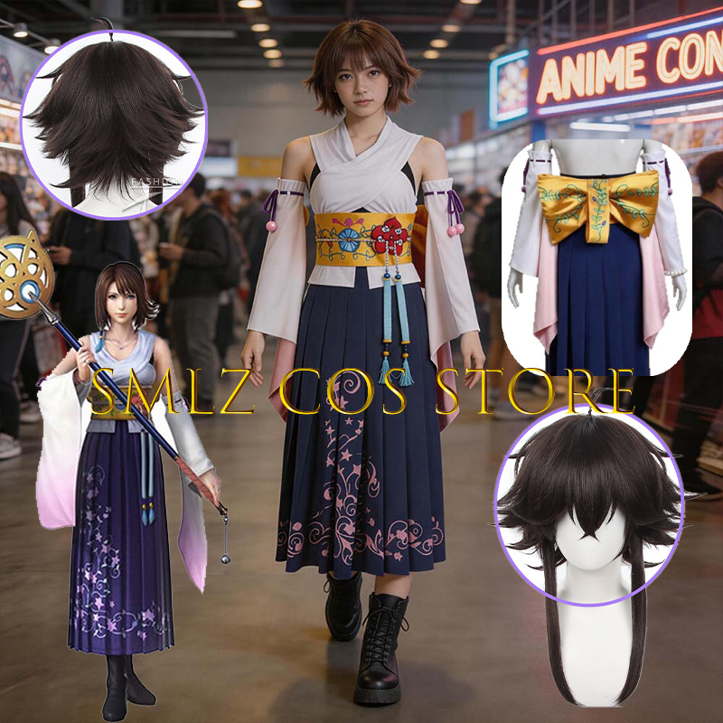 Smlz FFX ユナコスプレアニメ FF10 X 衣装女性 - Prop For Cosplay のレビューと価格