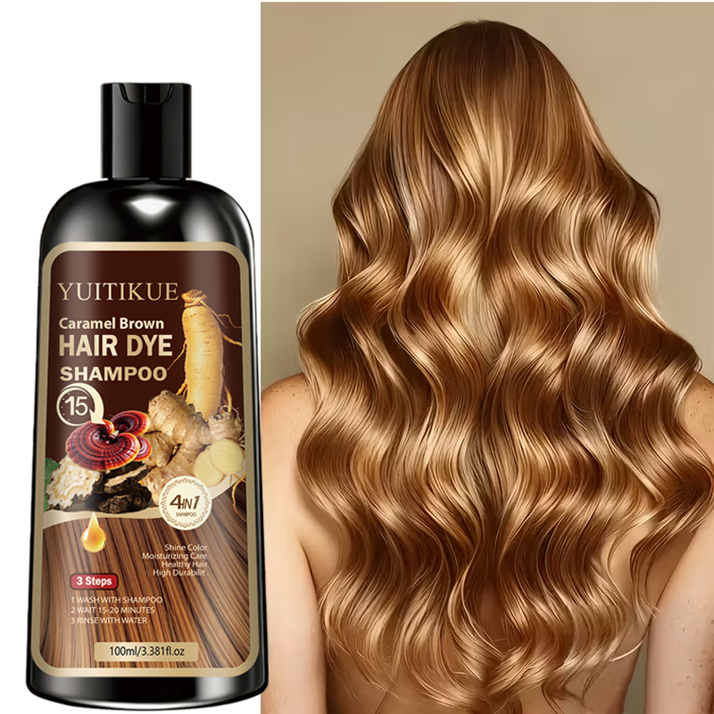 YUITIKUE キャラメルブラウンヘアダイシャンプー -  - Hair Spray Color のレビューと価格