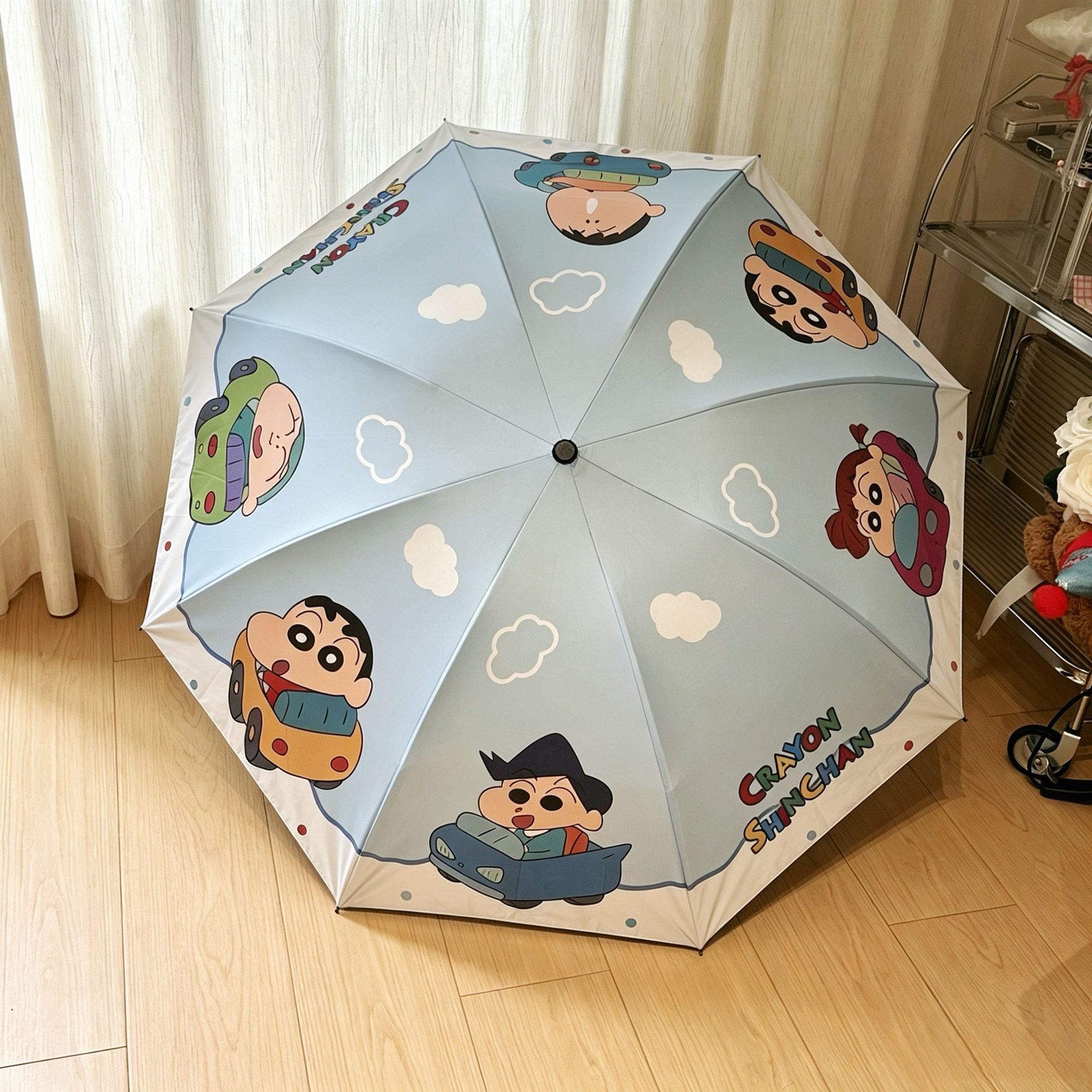シャオシン クレヨン 晴雨兼用傘 高級感のあるデザイン 手動 - Cosplay Prop Designer のレビューと価格