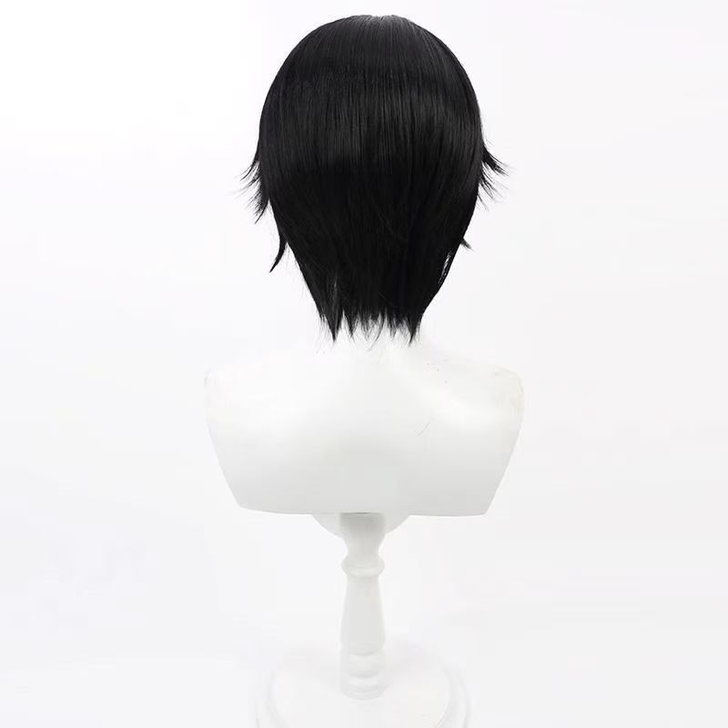 アニメルルーシュ・ランペルージコスプレウィッグショートブラッ - Wig Fiber Net のレビューと価格