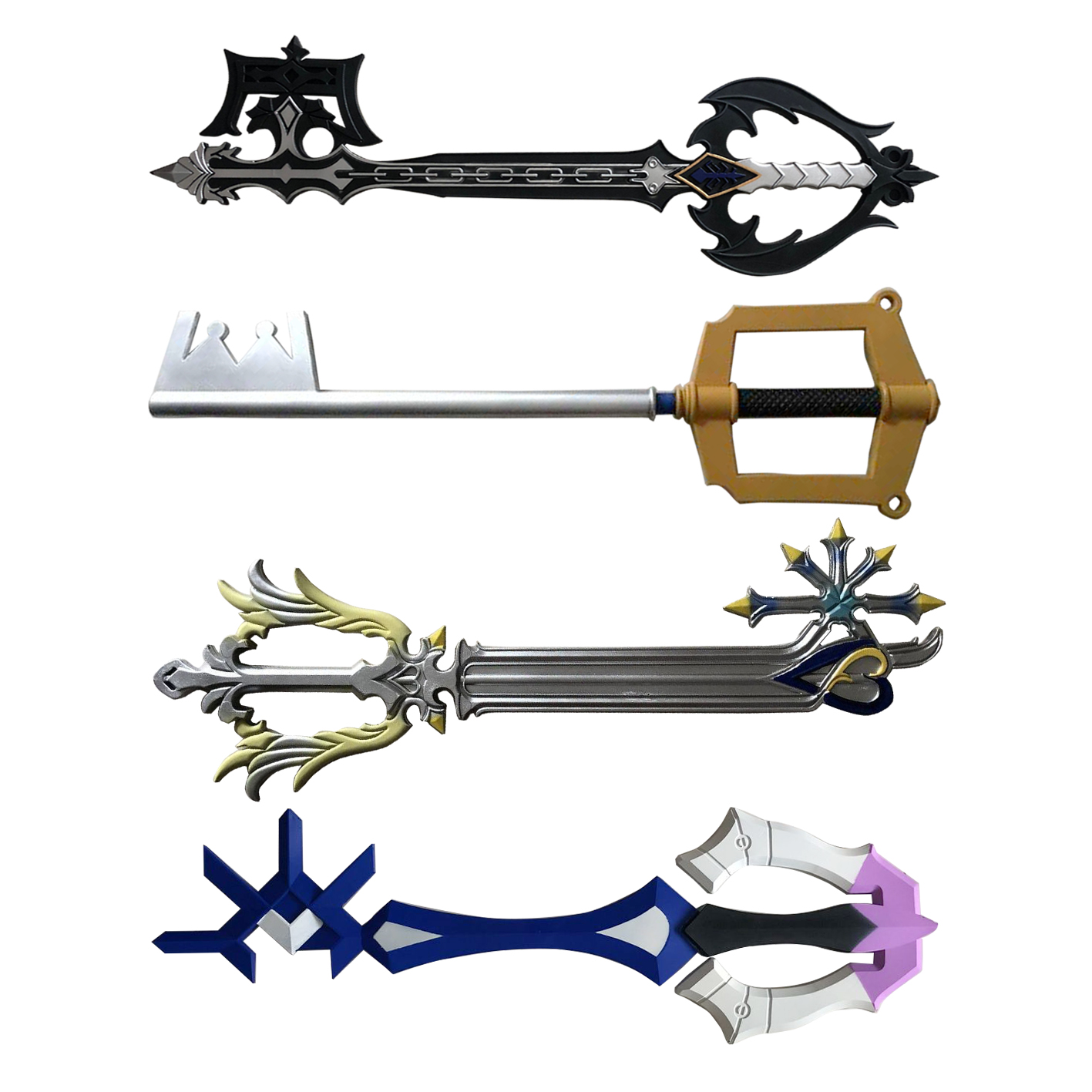 1:1 コスプレ キングダムハーツ ゴールドキー：ソラキー  - Keyblade Cosplay Prop のレビューと価格