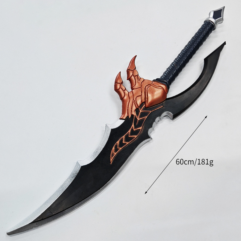 60cm アニメ ソン・ジンウ 騎士キラー剣 悪魔王の短剣  - Cosplay Prop Katana のレビューと価格