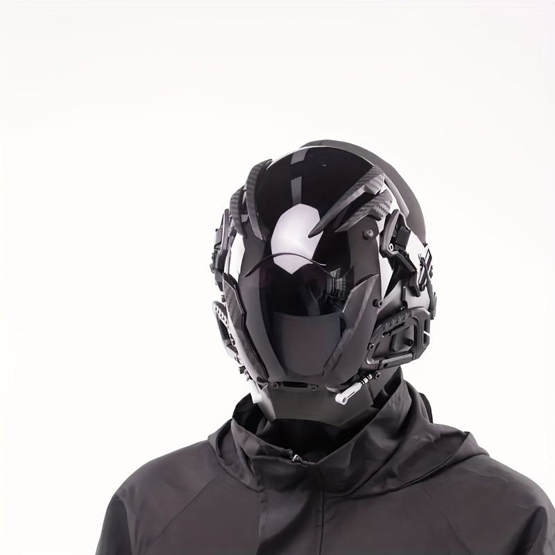 サイバーパンク風未来マスク、プレミアムユニークヘルメットデザ - Cosplay Prop Designer のレビューと価格