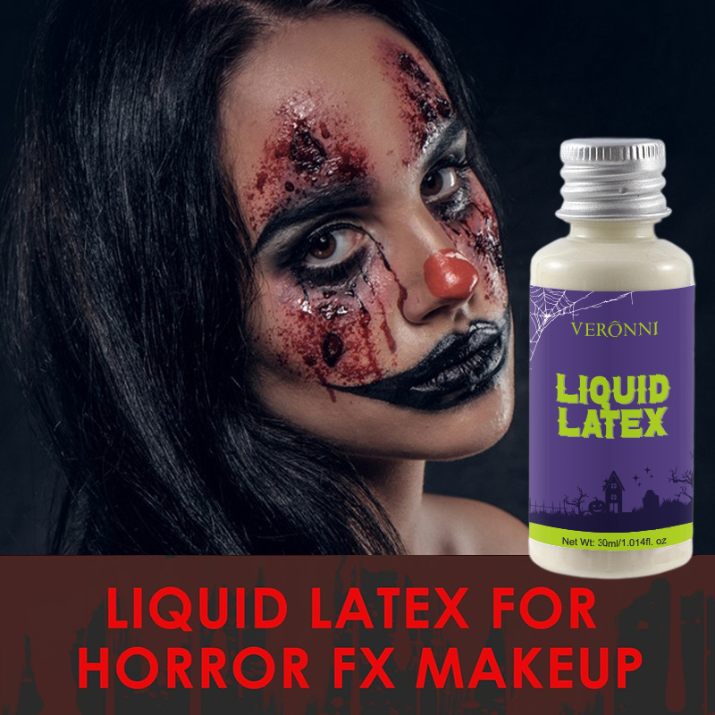 ハロウィン速乾性液体ラテックスメイクアップ多機能特殊効果メイ - Body Paint Sfx のレビューと価格