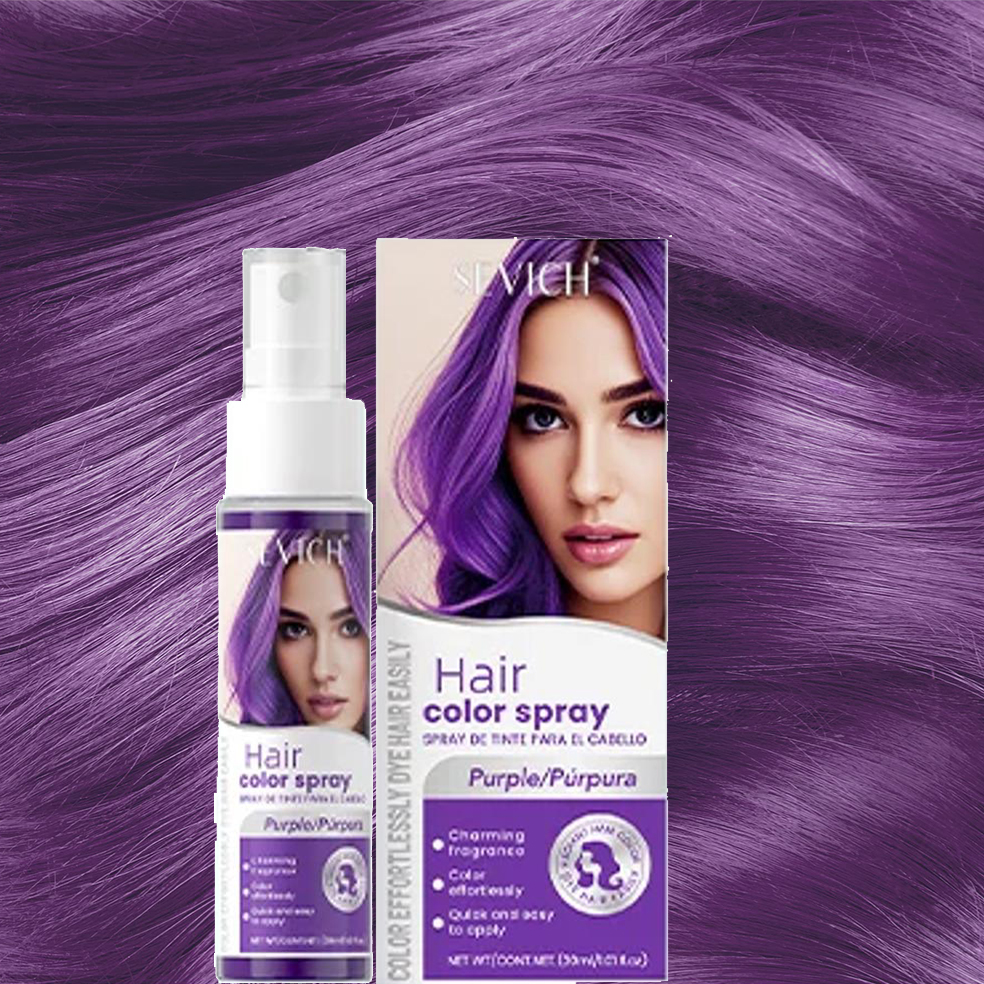 一時的なヘアカラースプレー、DIY一時的なヘアカラーワックス - Hair Spray Color のレビューと価格