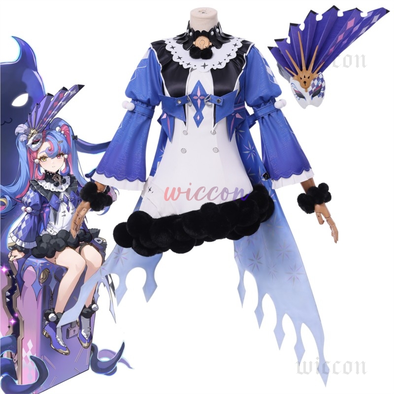 Roccia コスプレ衣装ウィッグドレス帽子ハロウィンパーテ - Cosplay Floating Prop のレビューと価格