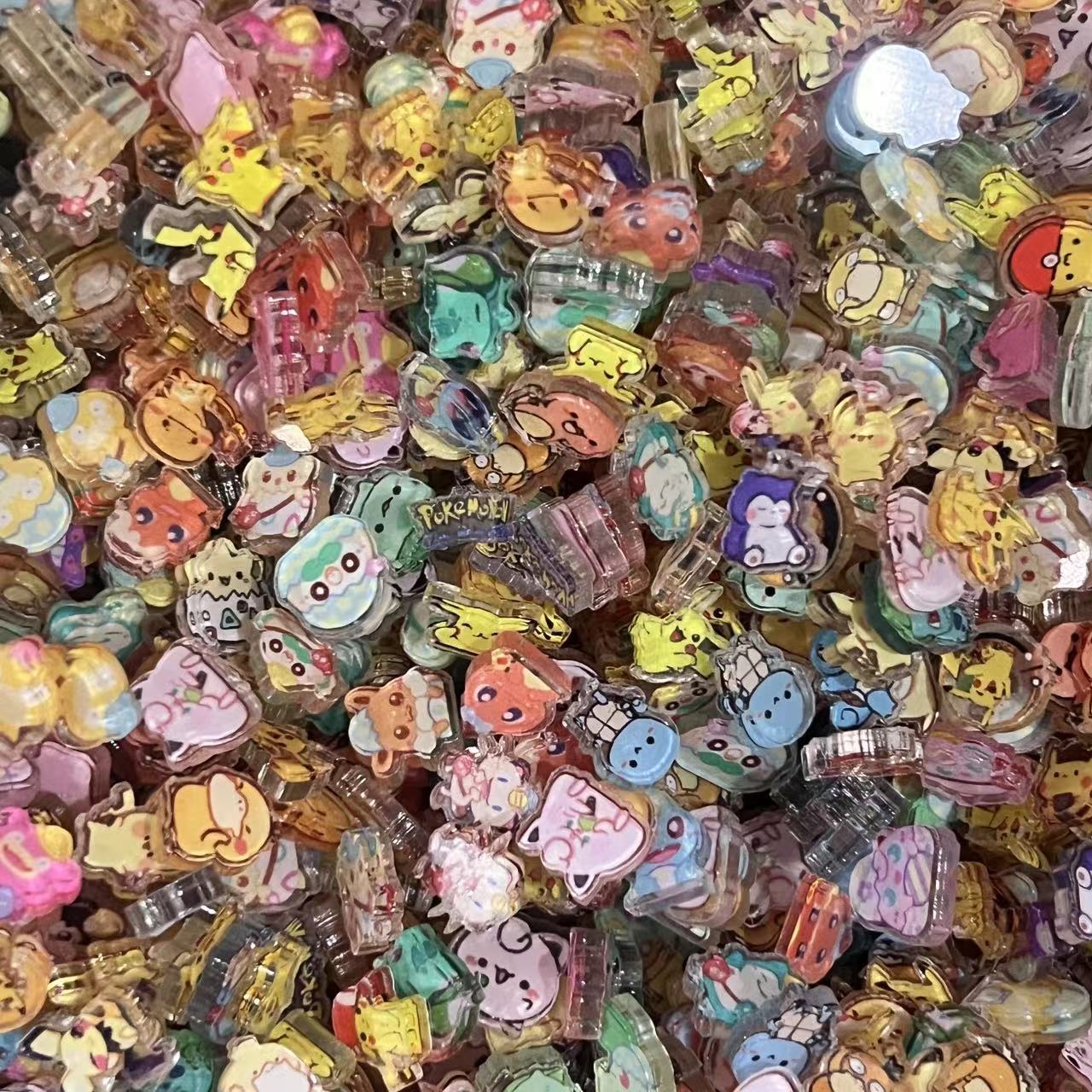 1cm 2cm ポケモン 小さなアクリルピース DIY ハン - Acrylic Cosplay Prop のレビューと価格