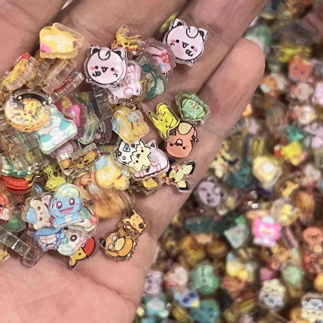 1cm 2cm ポケモン 小さなアクリルピース DIY ハン - Acrylic Cosplay Prop のレビューと価格