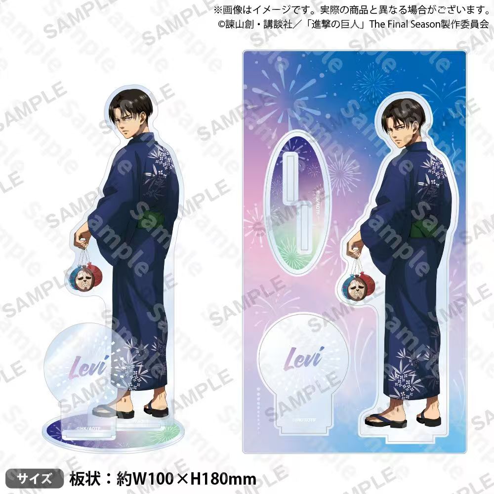 アタキング・ジャイアンツ リヴァイ フィギュア アクリルスタ - Acrylic Cosplay Prop のレビューと価格