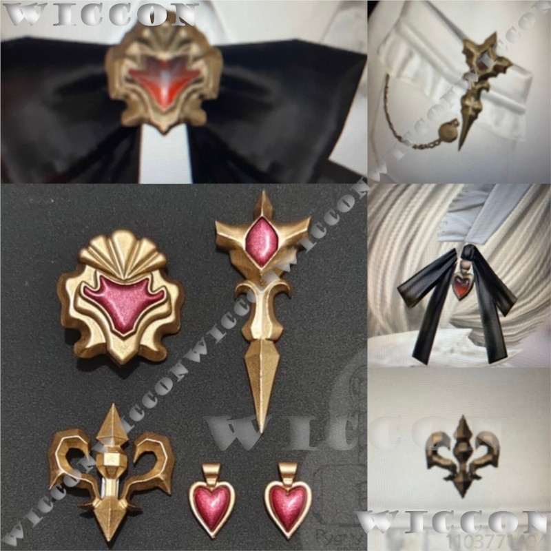 クラシックメイド制服アクセサリーセットゲーム FF xiv  - Cosplay Prop 3D Print Settings のレビューと価格
