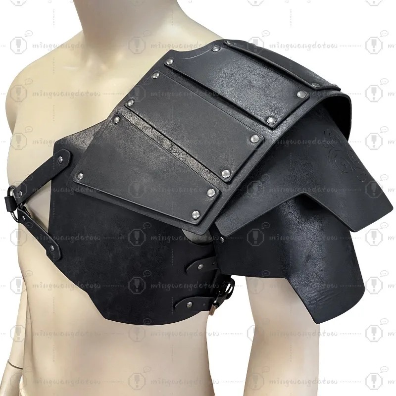 中世風片側肩甲 北欧風バイキング肩甲 レトロコスプレ舞台小道 - Prop For Cosplay のレビューと価格