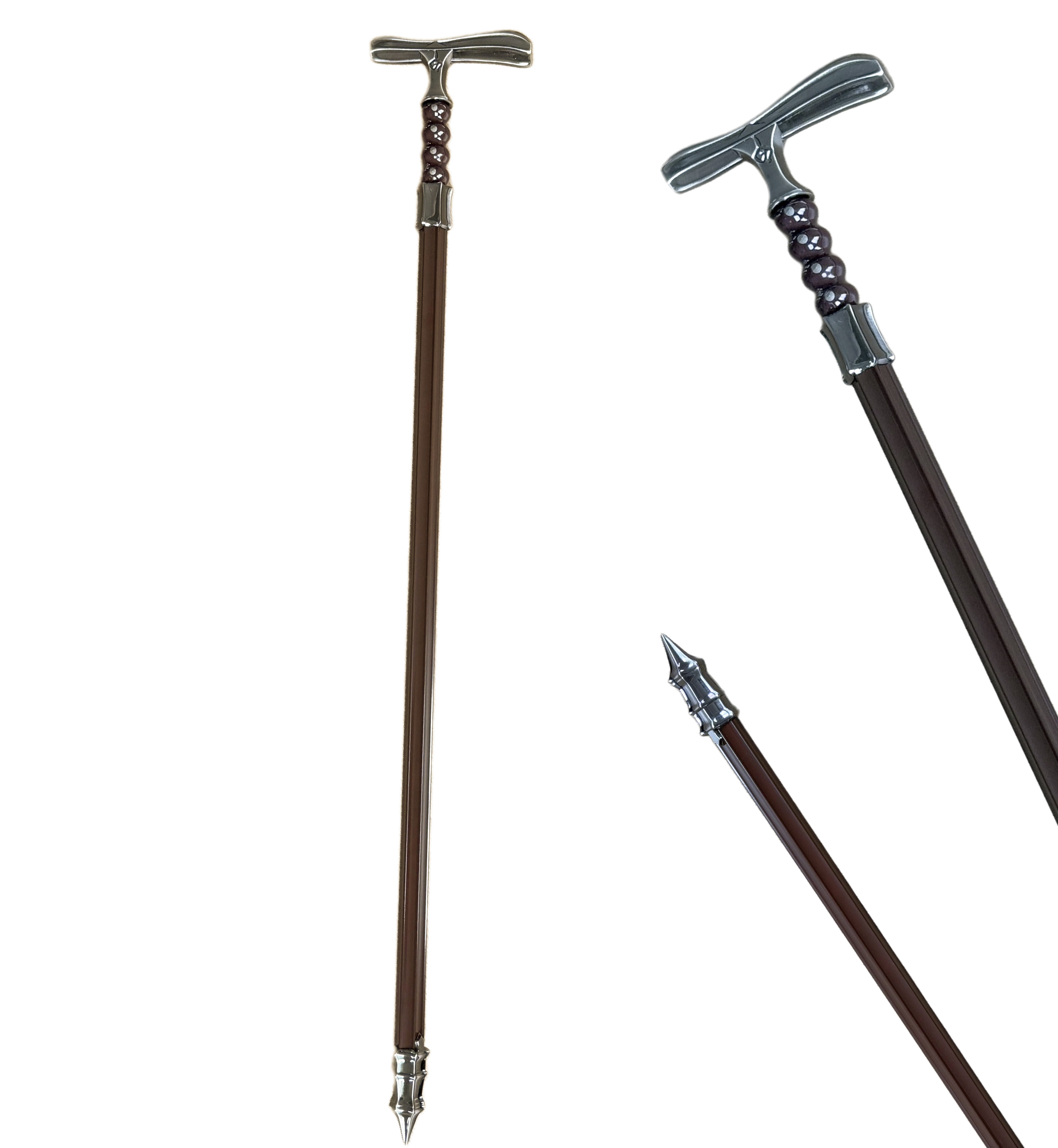 Bloodborne スパイラルスタッフ ハンターズスタッフ - Bloodborne Cosplay Prop のレビューと価格