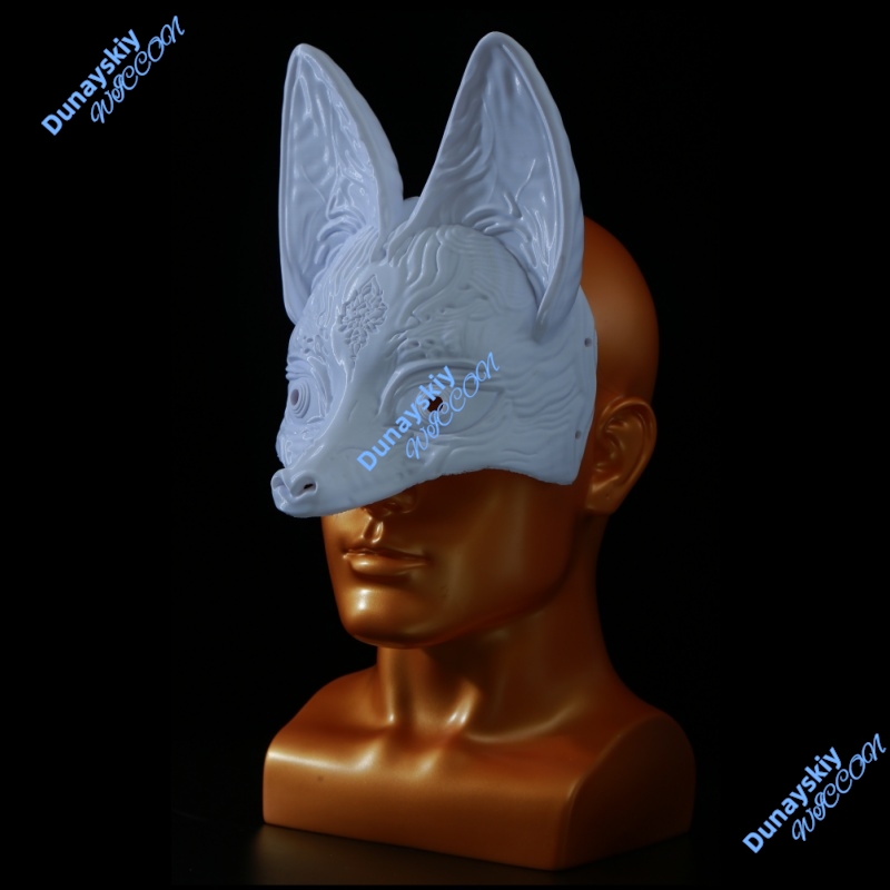 ヒル ハロウィン 仮面舞踏会 パーティー キツネマスク 3D - Cosplay Prop 3D Print Settings のレビューと価格