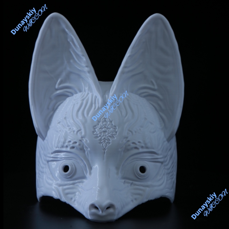 ヒル ハロウィン 仮面舞踏会 パーティー キツネマスク 3D - Cosplay Prop 3D Print Settings のレビューと価格