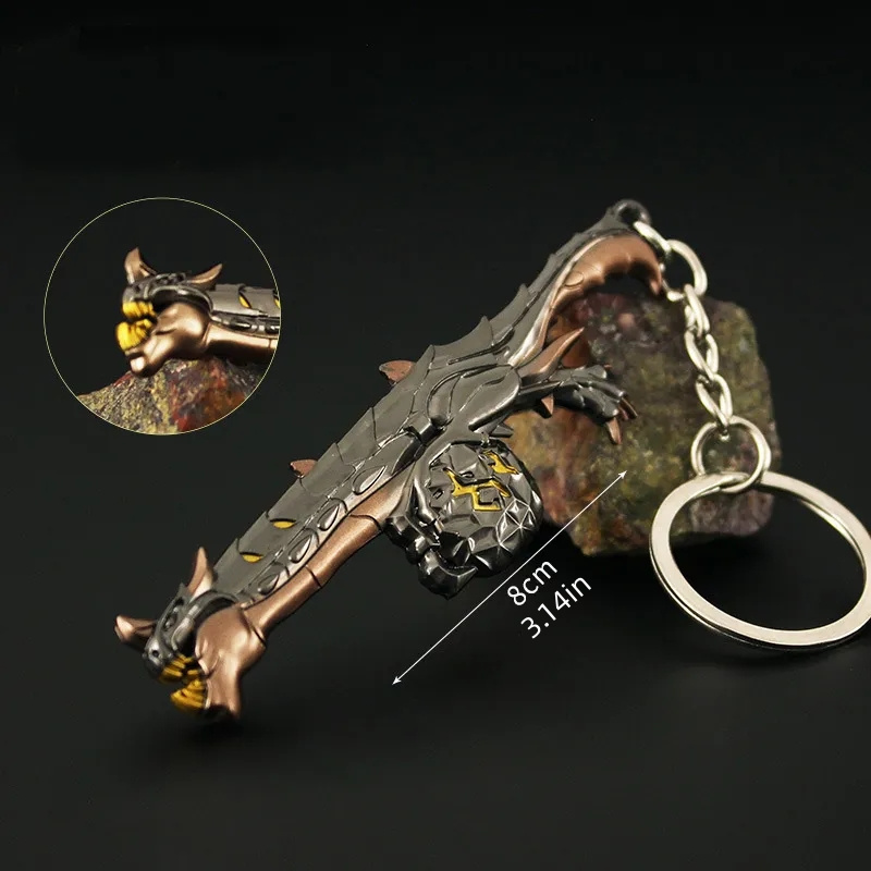 合金ドレッドノートロールプレデター武器モデルキーホルダー、メ - Bloodborne Cosplay Prop のレビューと価格
