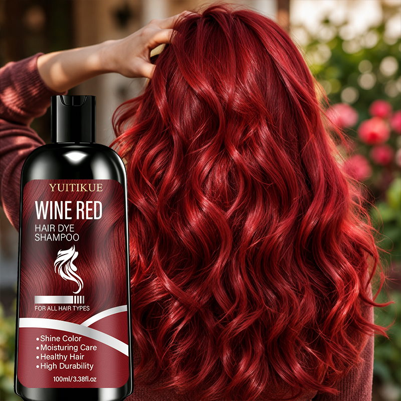 ワインレッドヘアダイシャンプー 100ml 長持ちするカラー - Hair Spray Color のレビューと価格