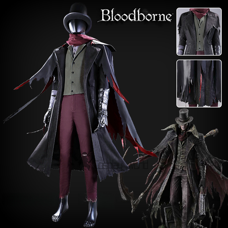 ゲーム「ブラッドボーン」ゲルマン コスプレ衣装 コート クロ - Bloodborne Cosplay Prop のレビューと価格