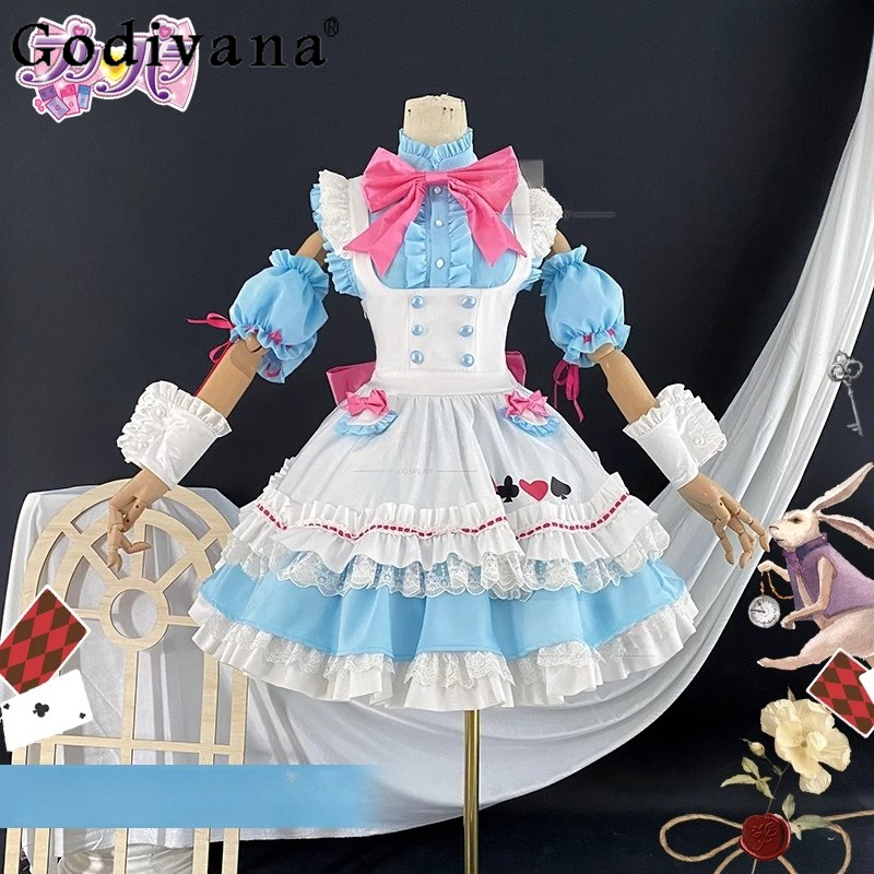 甘い制服スカートセット女性メイドハロウィンカーニバルアクセサ - Cosplay Prop Designer のレビューと価格