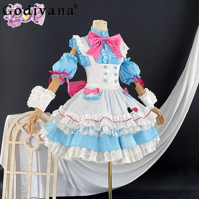 甘い制服スカートセット女性メイドハロウィンカーニバルアクセサ - Cosplay Prop Designer のレビューと価格